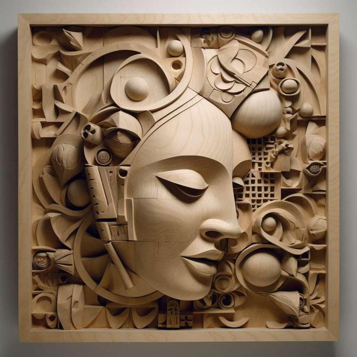 نموذج ثلاثي الأبعاد لآلة CNC 3D Art 